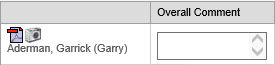 Results Maintenance - Class (Fast) window (synweb, overall comments, cut down)
