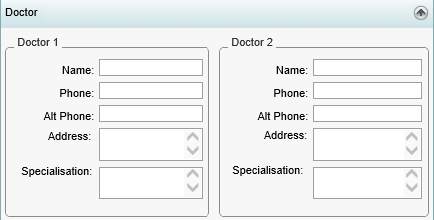 Staff Maintenance - Doctor bar (synweb)