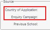 Student Maintenance - Entry bar (Campaign highlight, what's new v2.63, synweb)