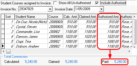 Agent Commission Schedule Maintenance window (Paid field