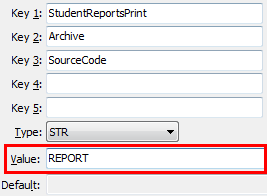 Archive - Source Code configuration setting
