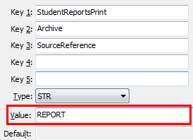Archive - Source Reference configuration setting