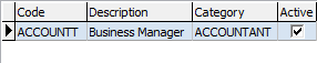 Award Maintenance - Job Positions tab (cut down)