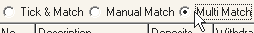 Bank Reconciliation Paper (multi-match option)