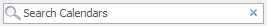 Calendar search field