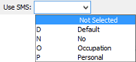 Community Maintenance - relations tab (Use SMS, cut down)