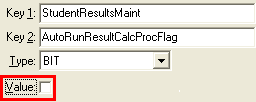Configuration File Maintenance (AutoRunResultCalcProcFlag)