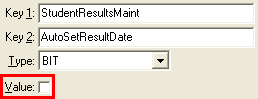 Configuration File Maintenance (AutoSetResultDate)