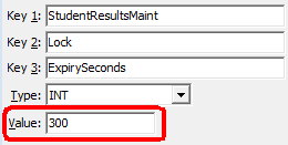 Configuration File Maintenance (ExpirySeconds)