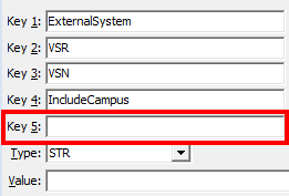 Configuration File Maintenance (IncudeCampus configuration setting)