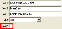 Configuration File Maintenance (MainCalc:CalcIfBlankResults)