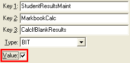 Configuration File Maintenance (MarkbookCalc:CalcIfBlankResults)