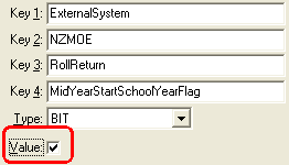 Configuration File Maintenance (MidYearStartSchoolYearFlag)
