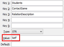 Configuration File Maintenance (RelationDescription)