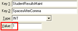 Configuration File Maintenance (SpacesAfterComma)