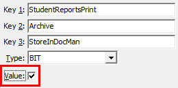 Configuration File Maintenance (StoreInDocMan)