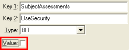Configuration File Maintenance (UseSecurity)