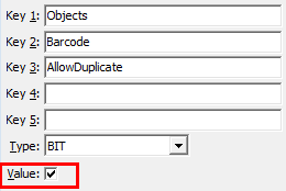 Configuration File Maintenance - AllowDuplicate configuration setting