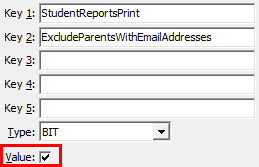 Configuration File Maintenance - ExcludeParentsWithEmailAddress
