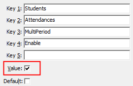 Configuration File Maintenance - MultiPeriod,Enabled