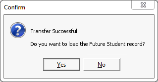 Confirm - Transfer Successful