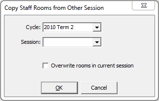 Copy staff rooms from other session window