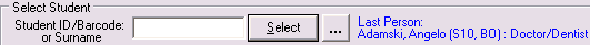 Create Absence Event window (cutdown)