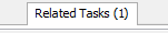Current number of related tasks (User-Workflow - Related Tasks tab)