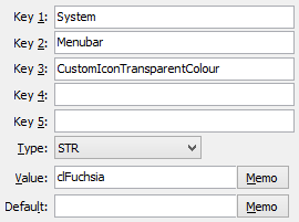 CustomIconTransparentColour configuration setting