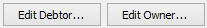 Debtor Maintenance - Payment Type tab - Online Payments sub-tab (edit debtor and row buttons, cut down)