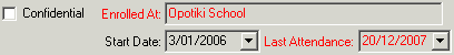ENROL Differences for NSN (cut down, student not enrolled)