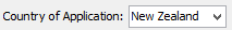 Future Student Maintenance - Source tab (Country of Application field)