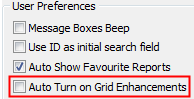 Group-User security - auto turn on grid enhancements (cut down)