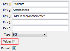 HideFileYearAndSemester configuration setting