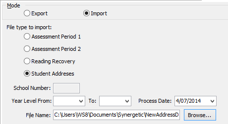 Import/Export Student Data - CEO tab (cut down)