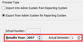 Import Export Student Data - VELS tab (cut down)