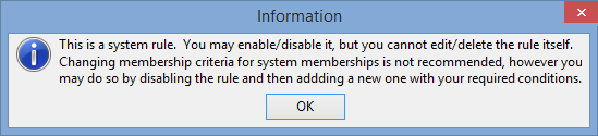 Information (system rule)