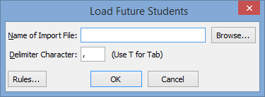 Load Future Students for Activities