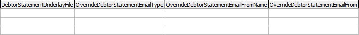 luDebtorSubLedger lookup table part 2