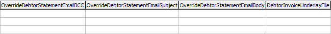 luDebtorSubLedger lookup table part 3