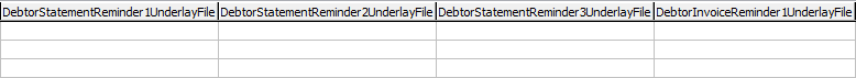 luDebtorSubLedger lookup table part 4