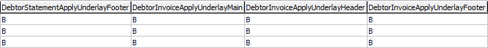 luDebtorSubLedger lookup table part 6