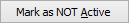 Mark as Not Active button (General Ledger Maintenance)