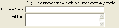 New Sale window (customer name region)