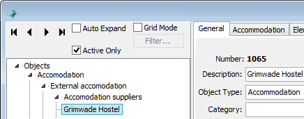 Object Maintenance window (cut down)