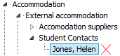 Object Search window (object tree only)
