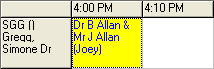 Scheduling Parent Teacher Interviews - area 2