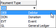 Payment types (online payment maintenance, levels tab, cut down)