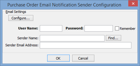 Purchase Order Email Notification Sender Configuration (cut down)