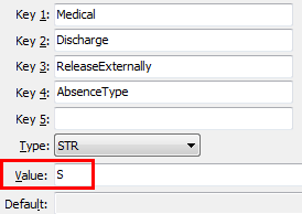 ReleaseExternally-AbsenceType configuration setting